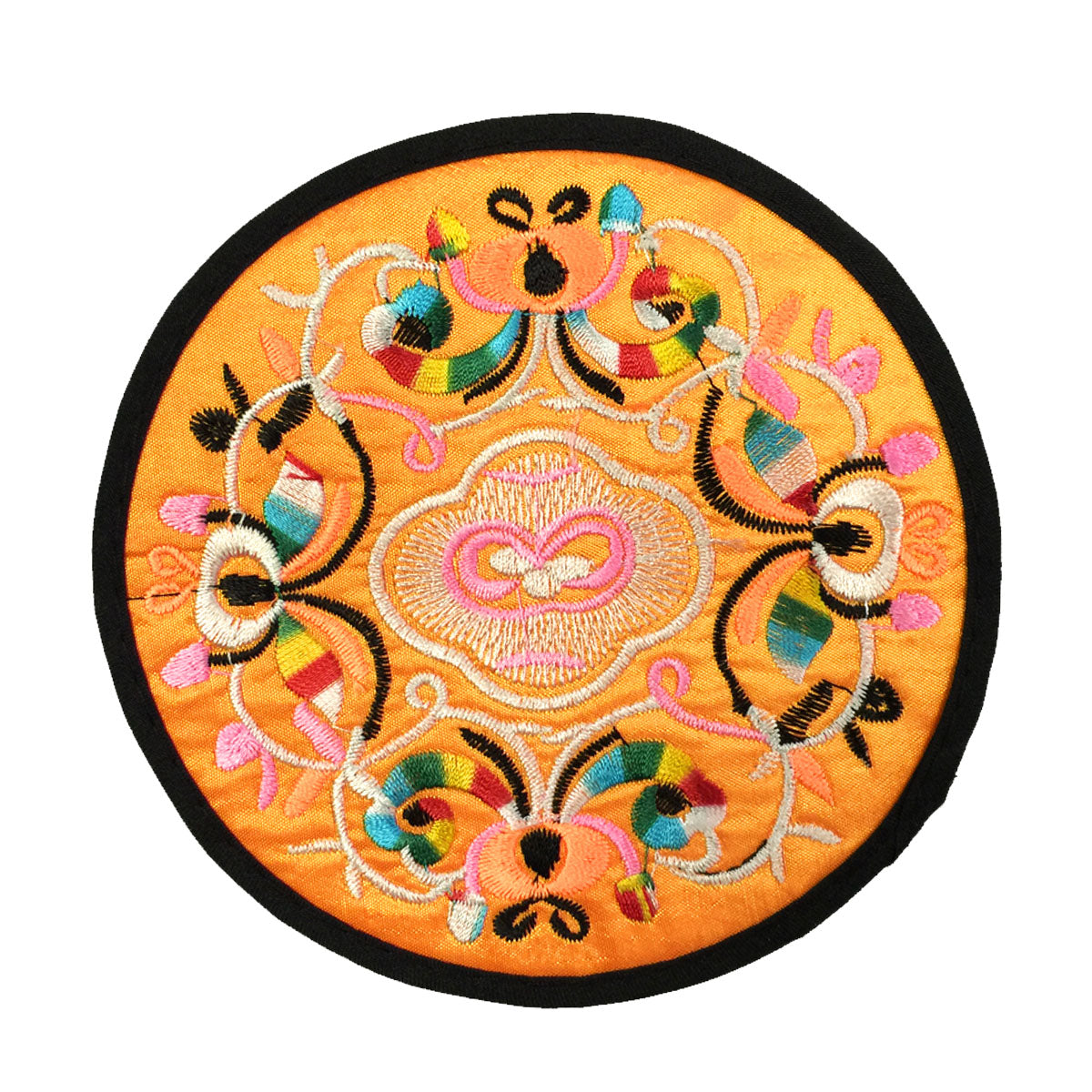 Wrapables Ethnic Embroidered Coasters Set of 6