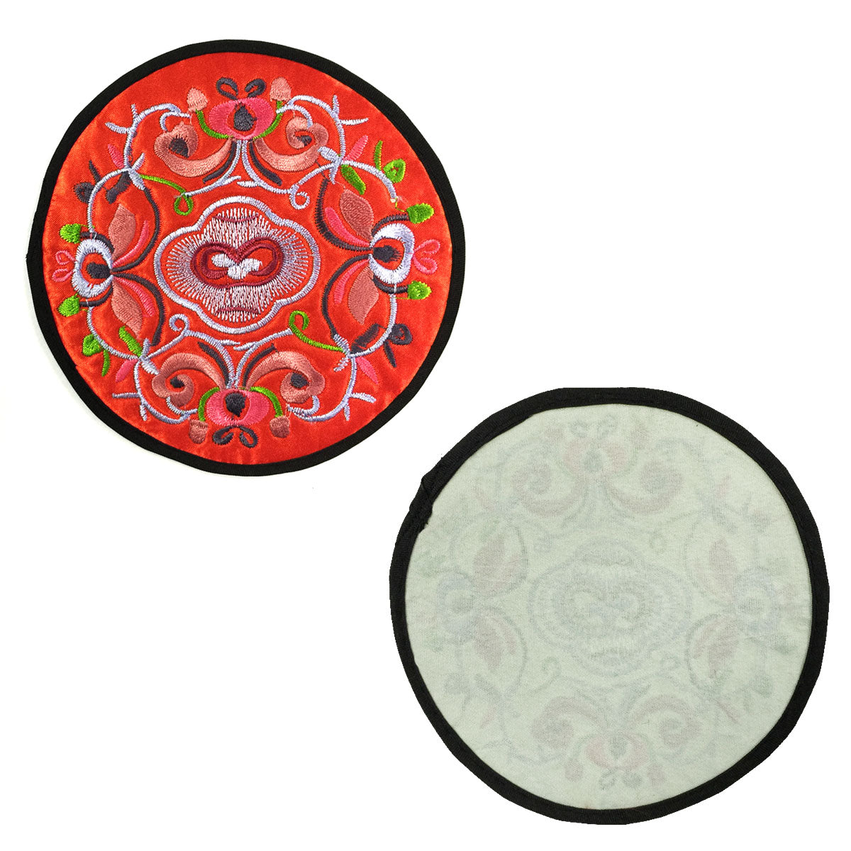 Wrapables Ethnic Embroidered Coasters Set of 6