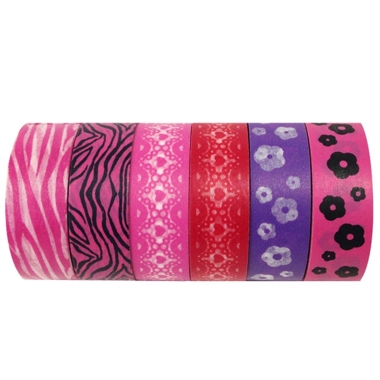 Wrapables Washi Masking Tape Collection, Premium Value Pack