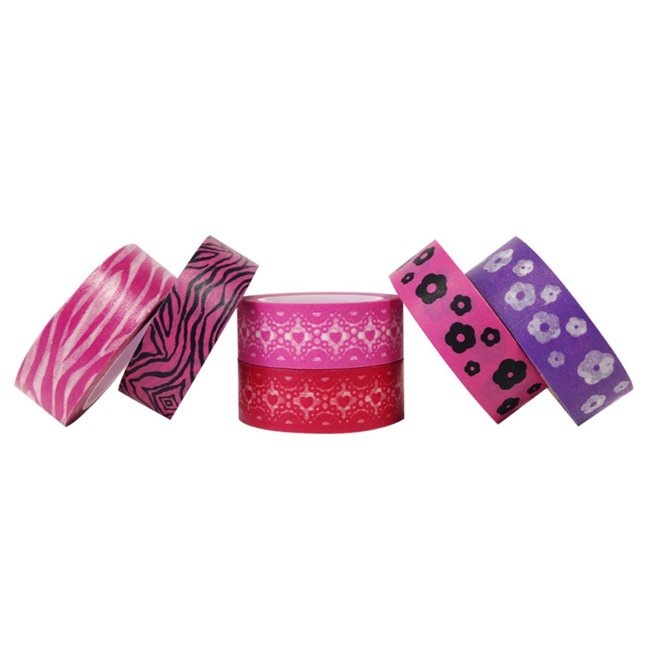 Wrapables Washi Masking Tape Collection, Premium Value Pack