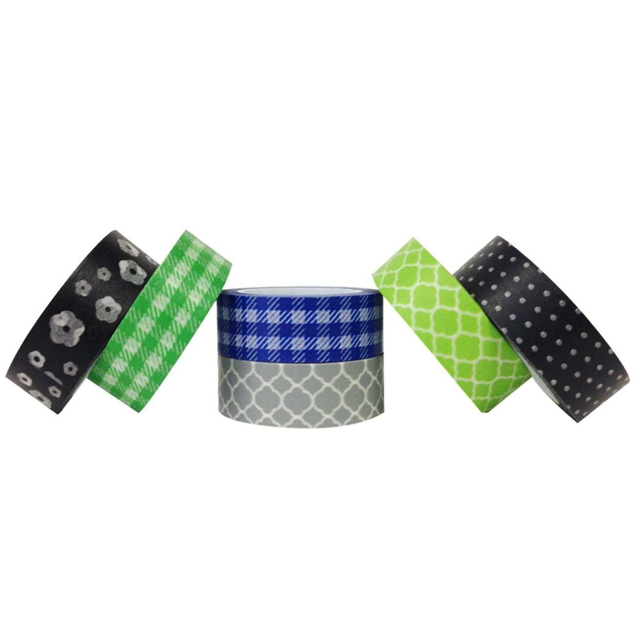 Wrapables Washi Masking Tape Collection, Premium Value Pack