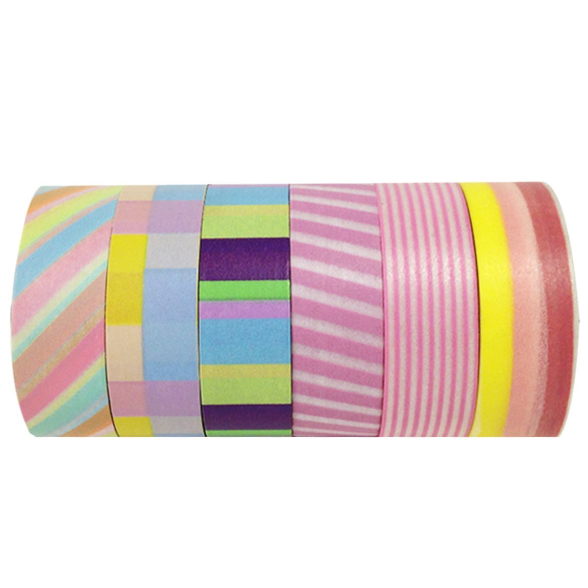 Wrapables Washi Masking Tape Collection, Premium Value Pack