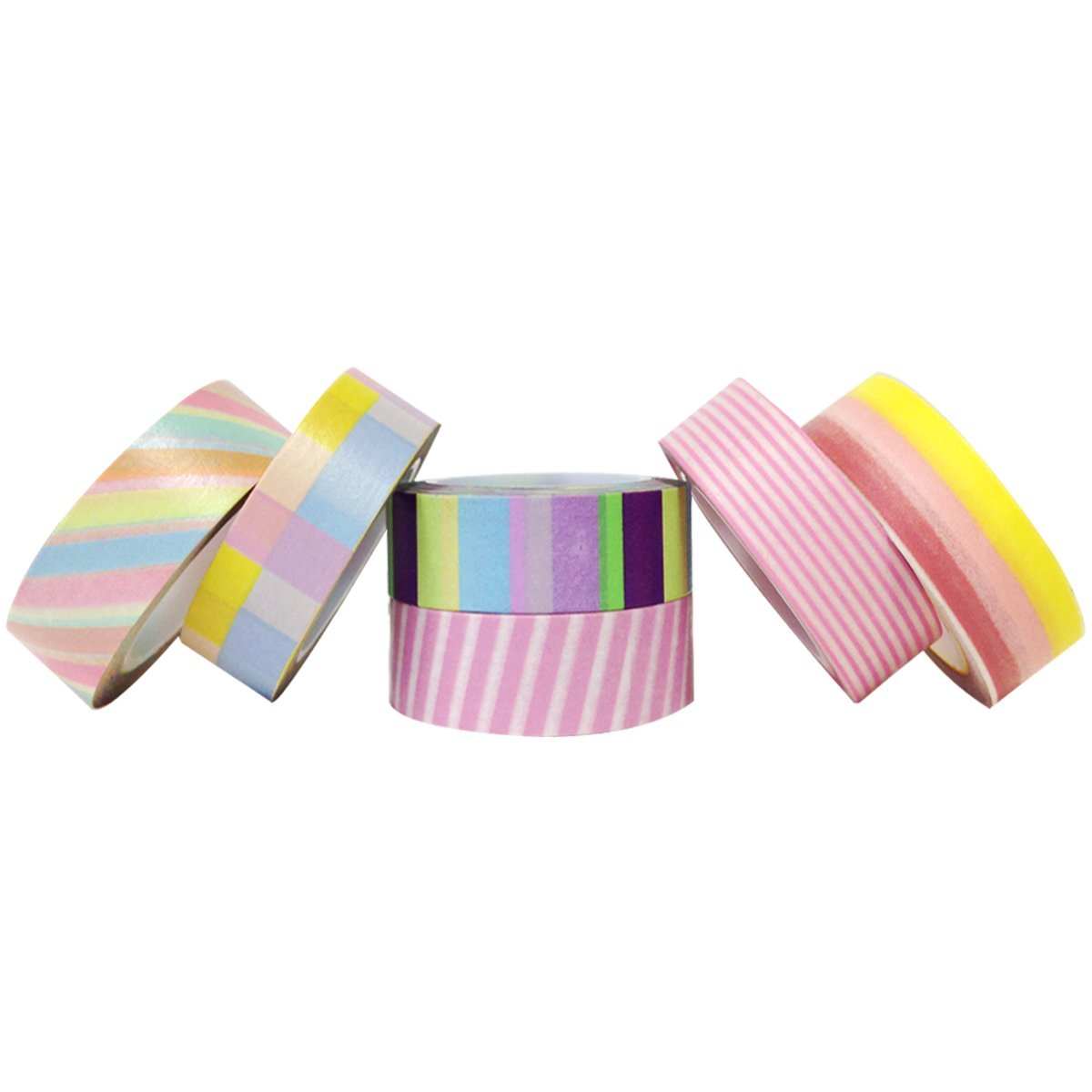Wrapables Washi Masking Tape Collection, Premium Value Pack