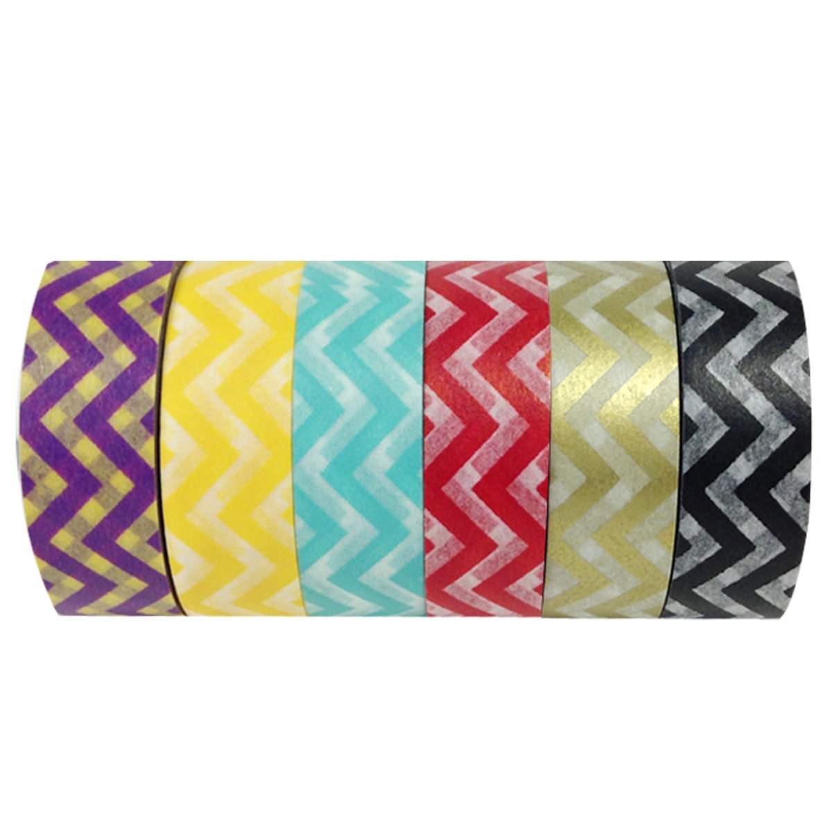 Wrapables Washi Masking Tape Collection, Premium Value Pack