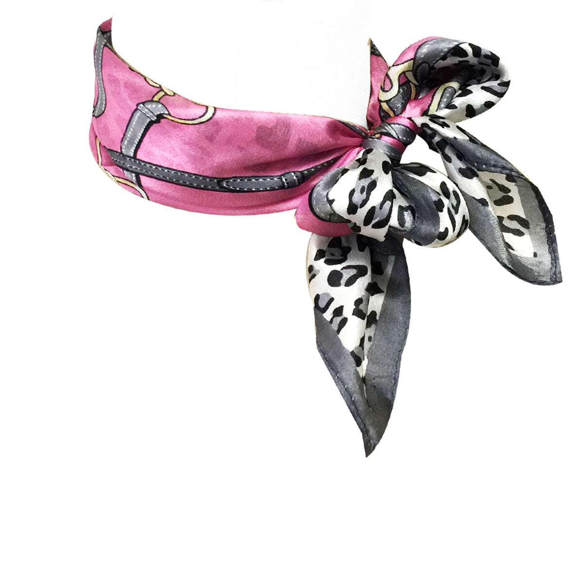 Wrapables 100% Silk Neckerchief Square Scarf