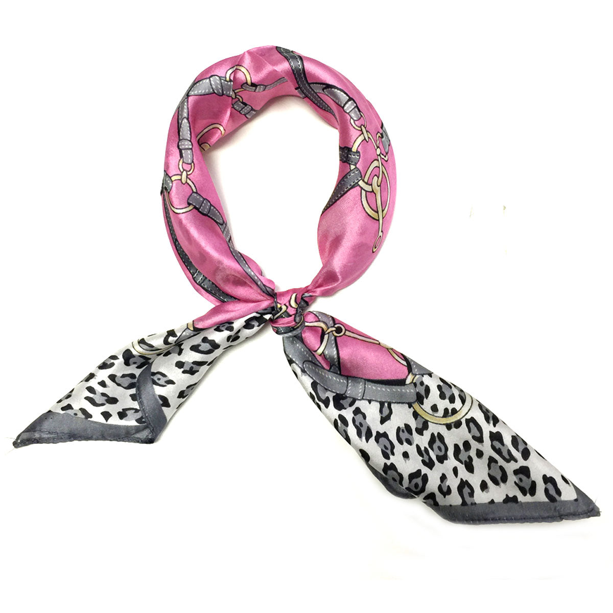 Wrapables 100% Silk Neckerchief Square Scarf