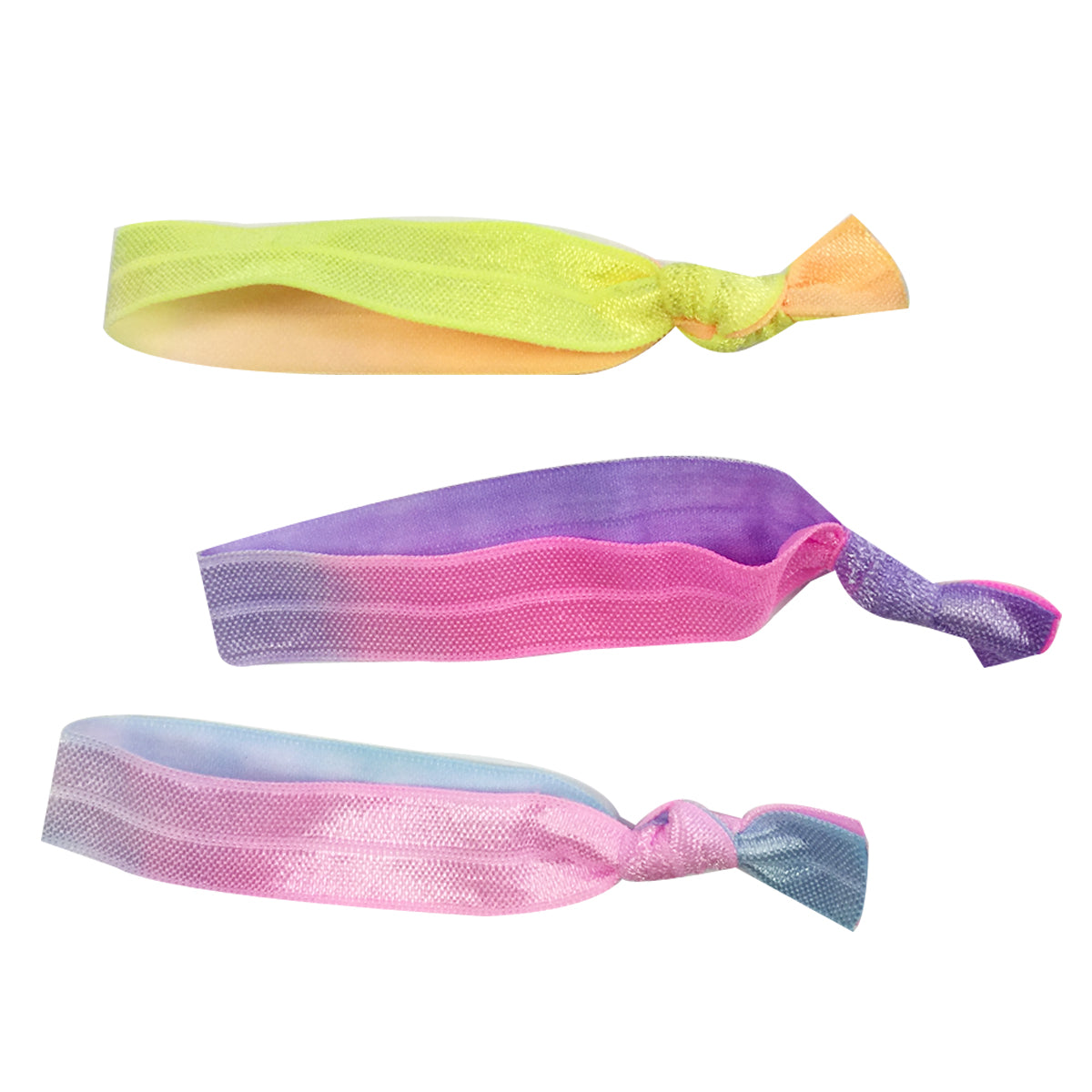 Wrapables 10 Pack Elastic Hair Ties Ponytail Holder