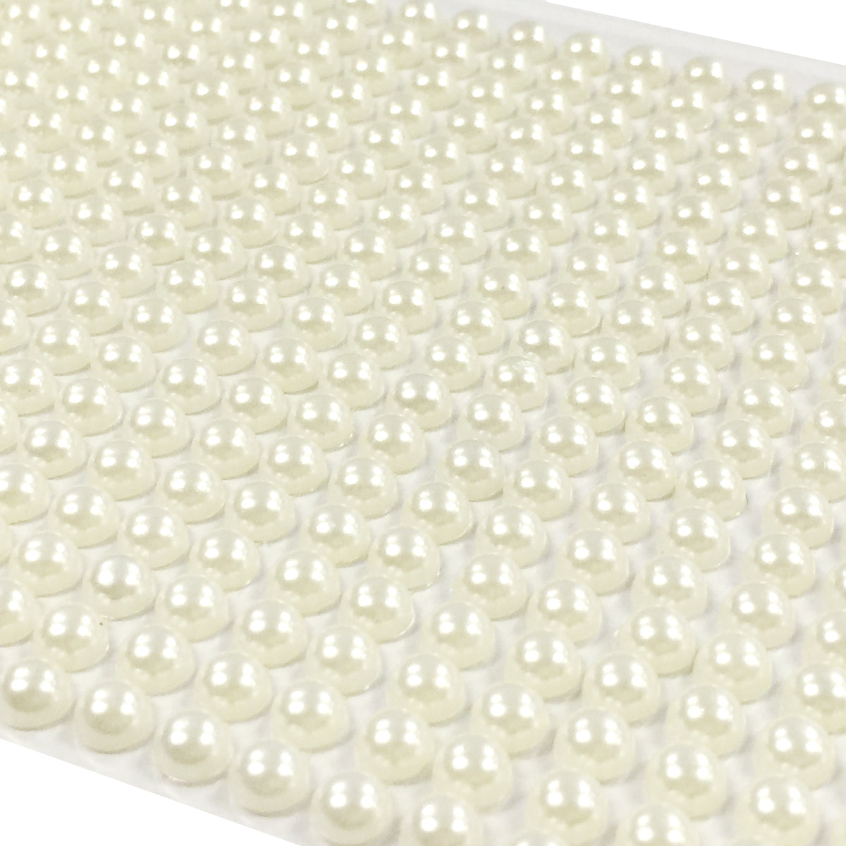 Wrapables 5mm Acrylic Pearl Adhesive Rhinestone Stickers, 792pcs