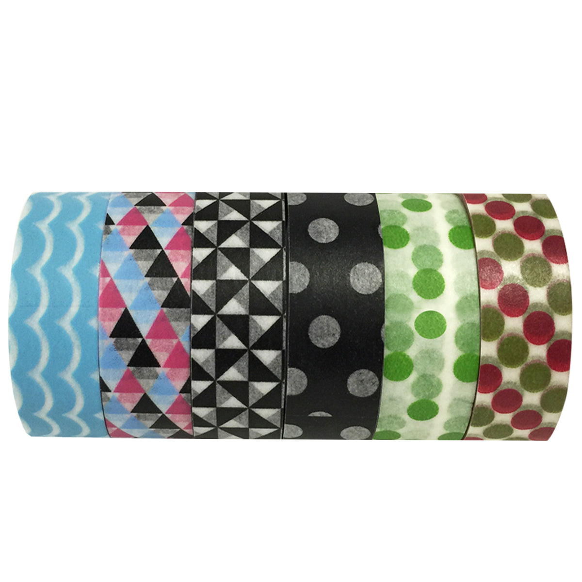 Wrapables Washi Masking Tape Collection, Premium Value Pack