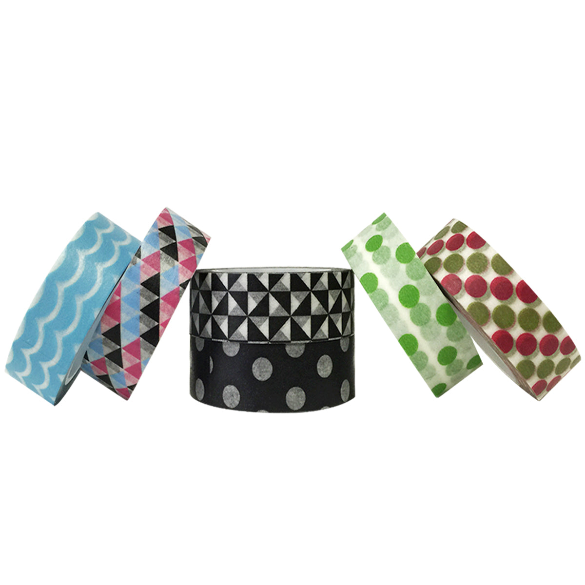 Wrapables Washi Masking Tape Collection, Premium Value Pack