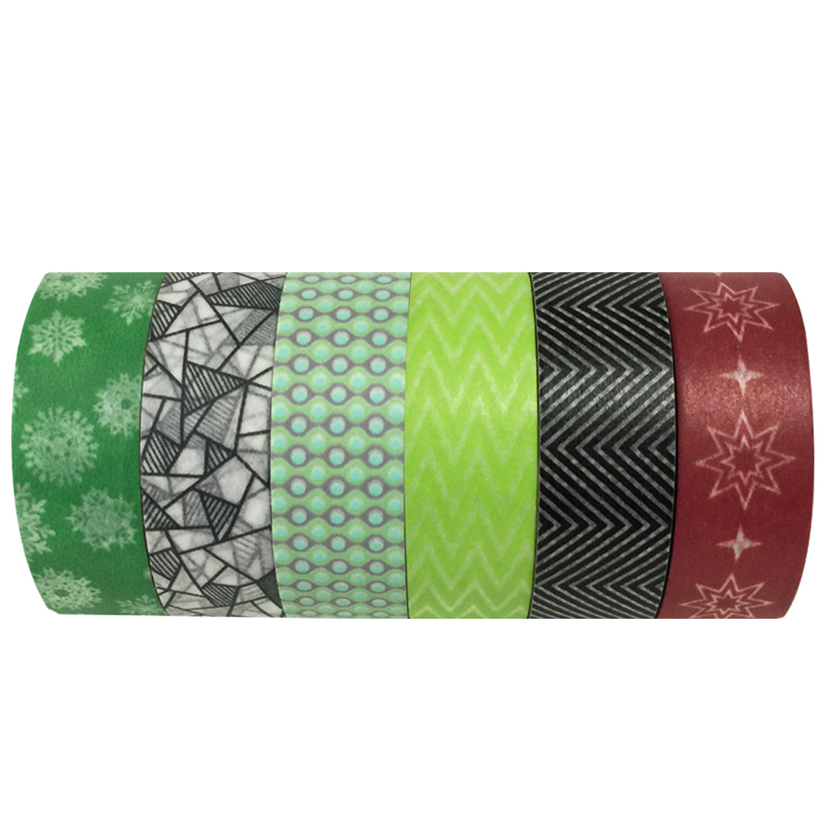 Wrapables Washi Masking Tape Collection, Premium Value Pack