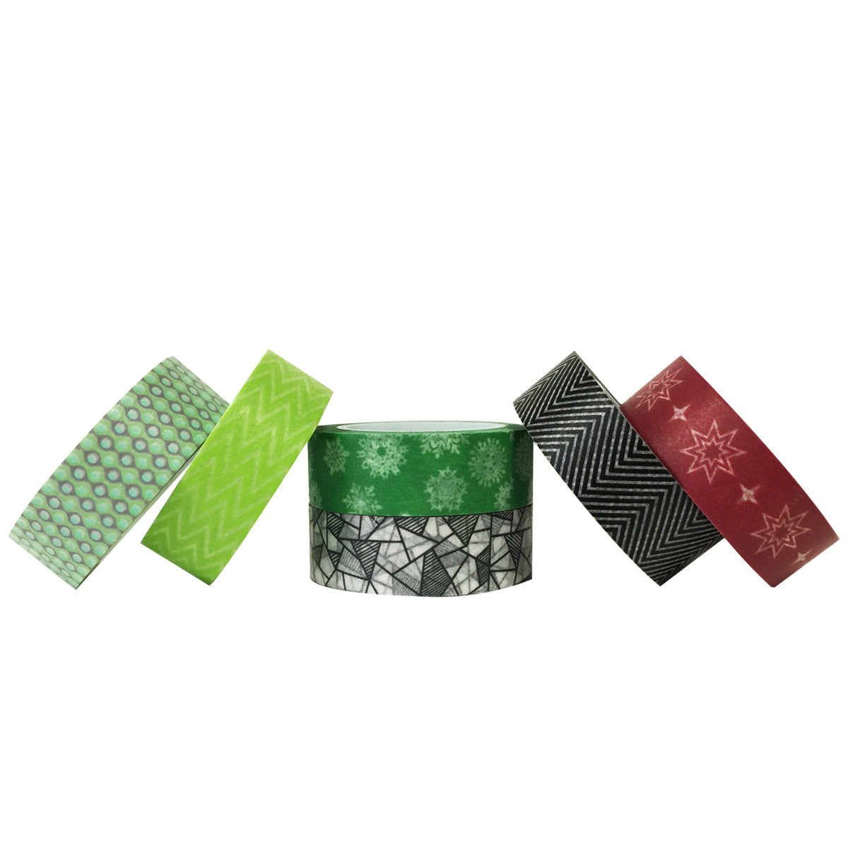 Wrapables Washi Masking Tape Collection, Premium Value Pack