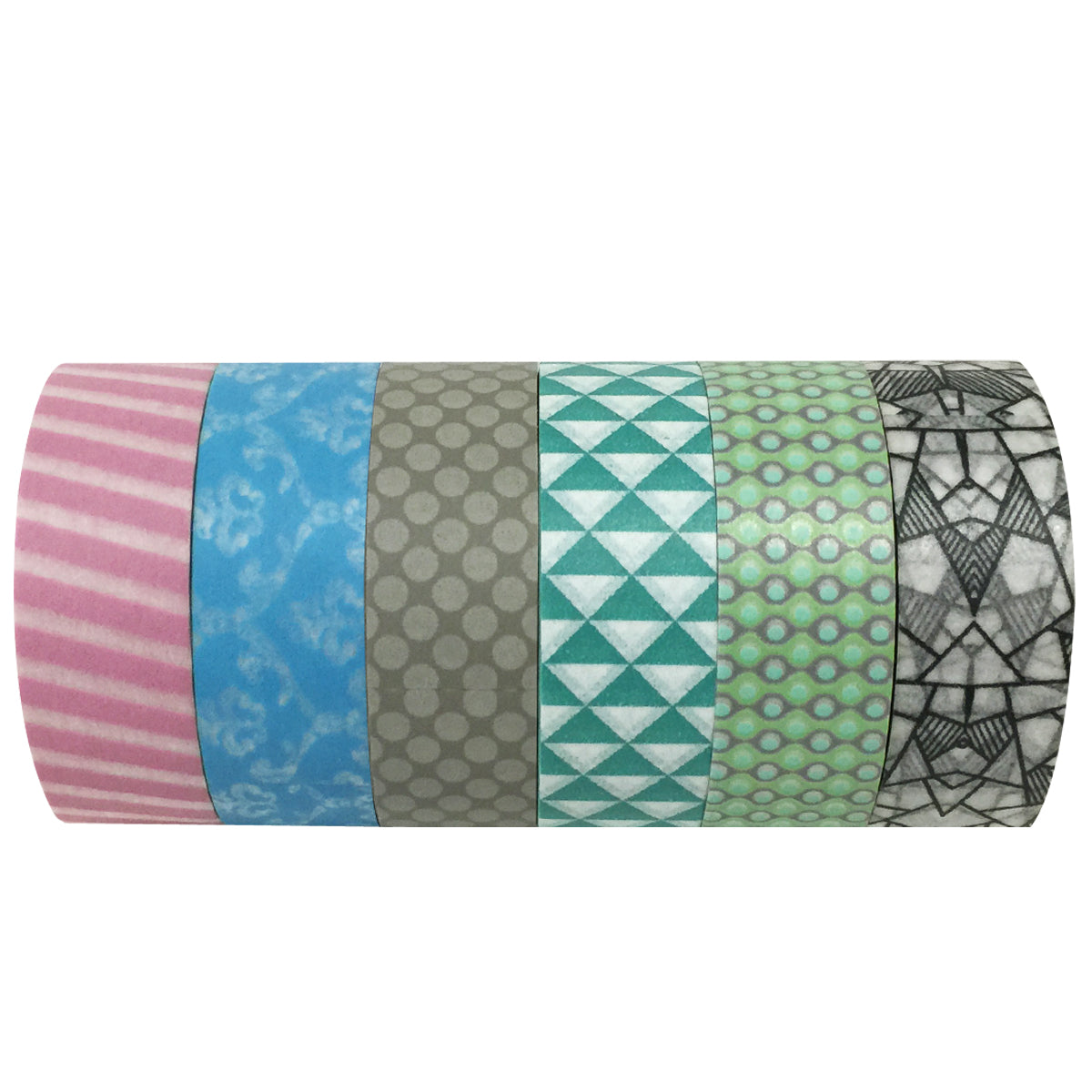 Wrapables Washi Masking Tape Collection, Premium Value Pack