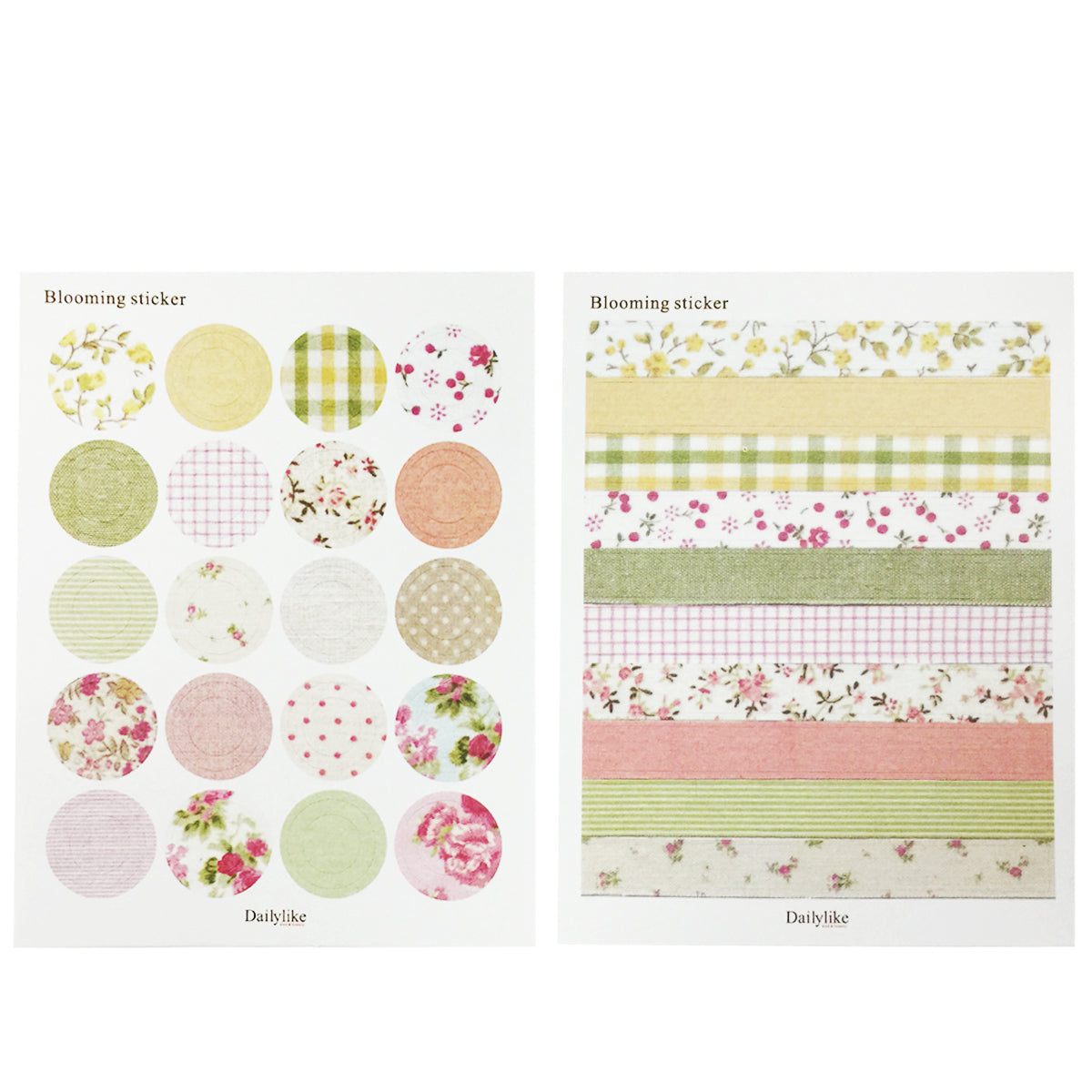 Wrapables Decorative Countryside Pattern Sticker Set