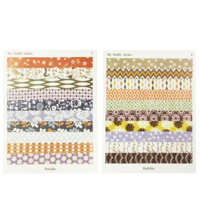 Wrapables Decorative Deco Pattern Sticker Set