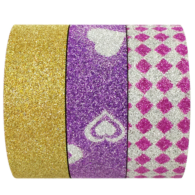 Wrapables Princess Party Washi Masking Tape (Set of 3)