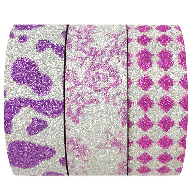 Wrapables Wild Flora Checkers Washi Masking Tape (Set of 3)