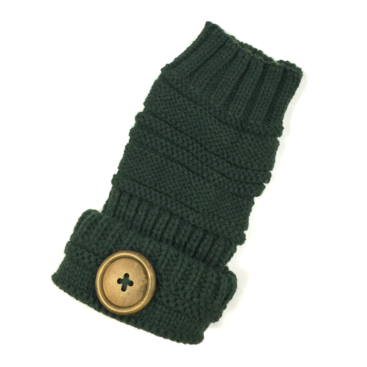 Wrapables Fingerless Gloves with Button Accent