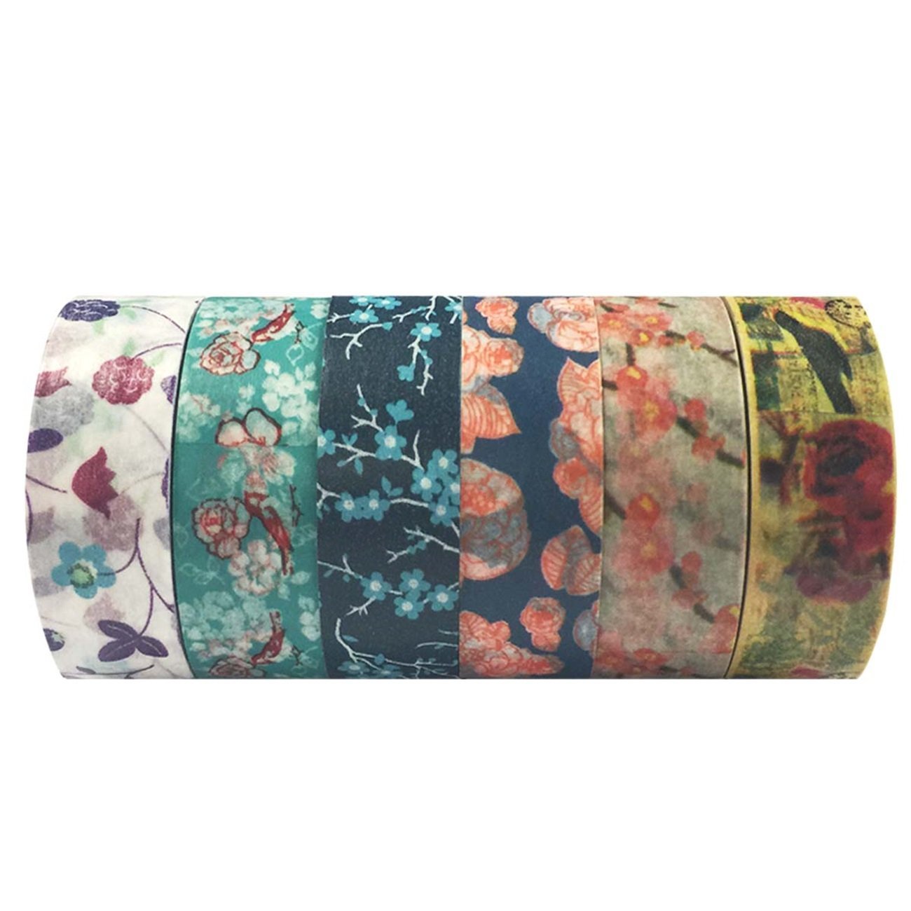 Wrapables Washi Masking Tape Collection, Premium Value Pack