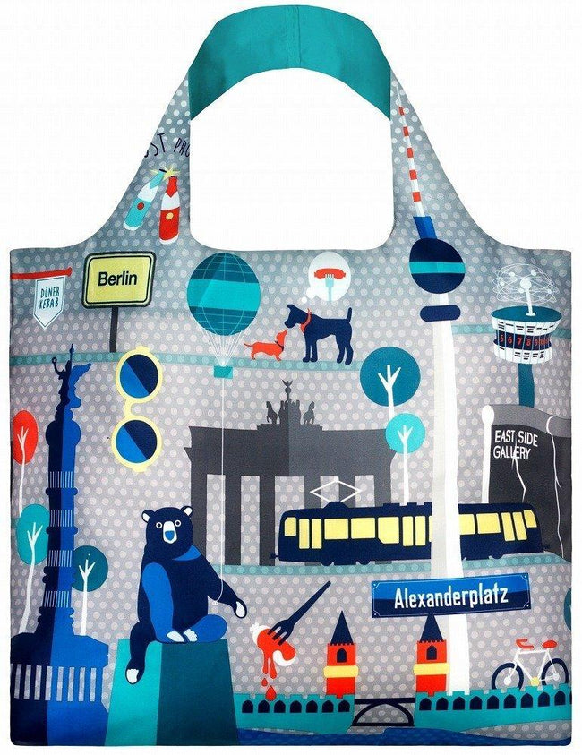 LOQI Urban Berlin Reusable Shopping Bag