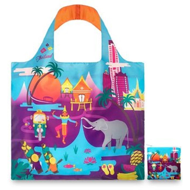 LOQI Urban Thailand Reusable Shopping Bag