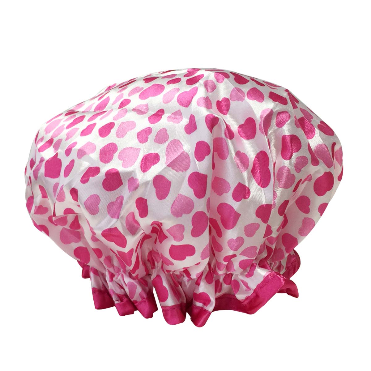 Wrapables Trendy Satin Shower Cap