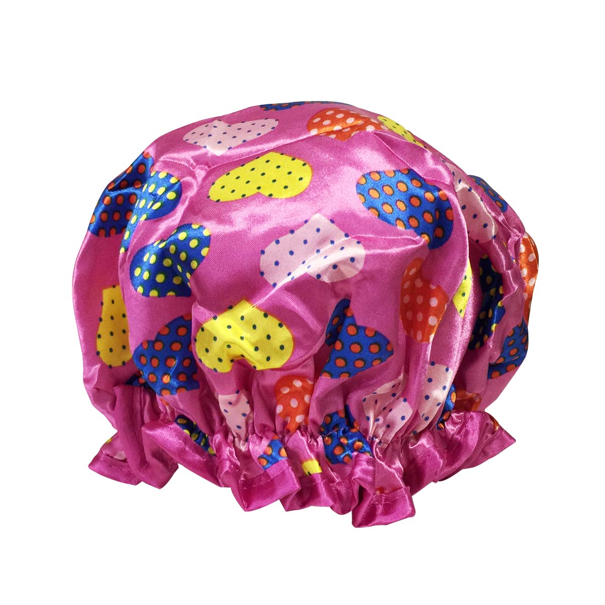 Wrapables Trendy Satin Shower Cap