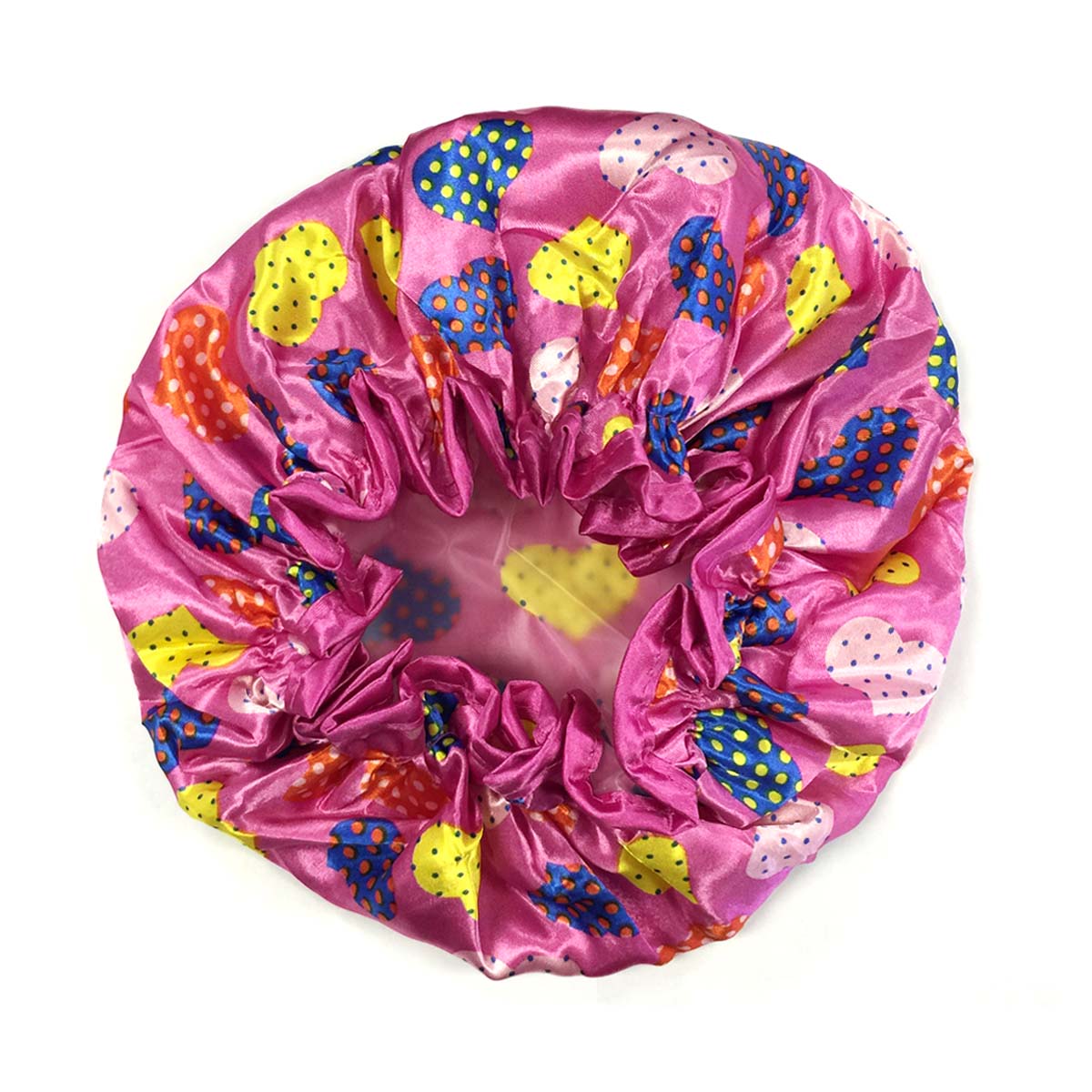 Wrapables Trendy Satin Shower Cap