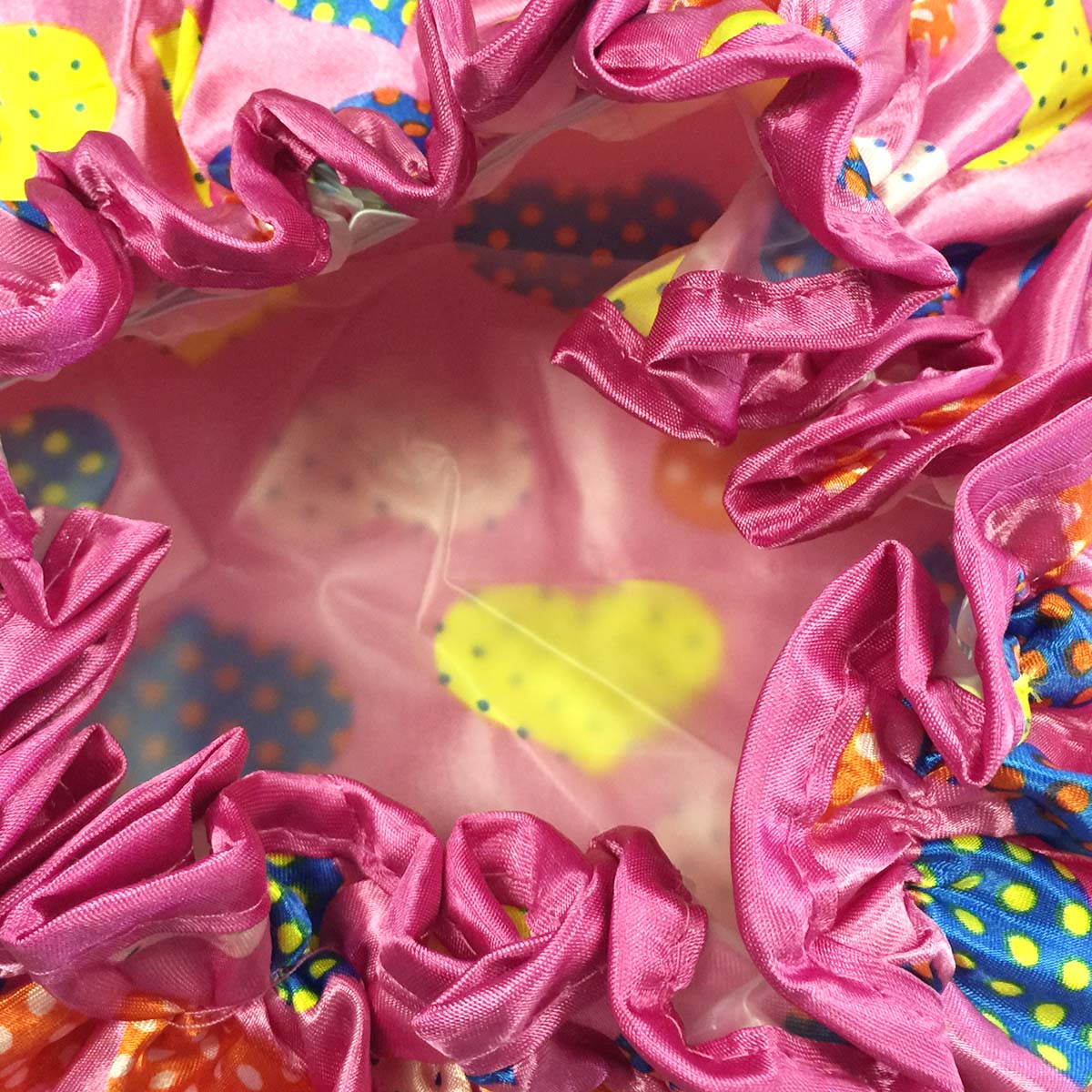Wrapables Trendy Satin Shower Cap
