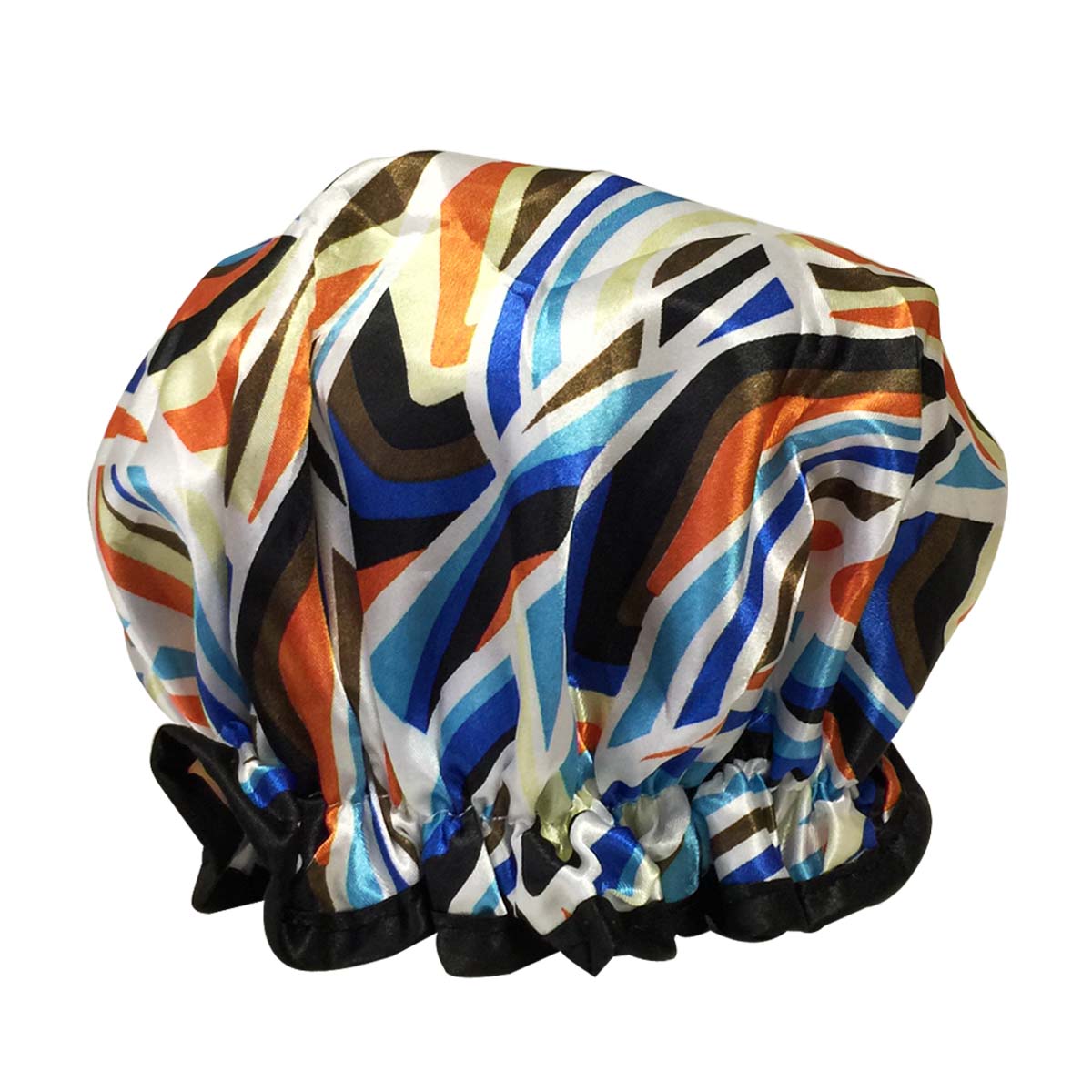 Wrapables Trendy Satin Shower Cap