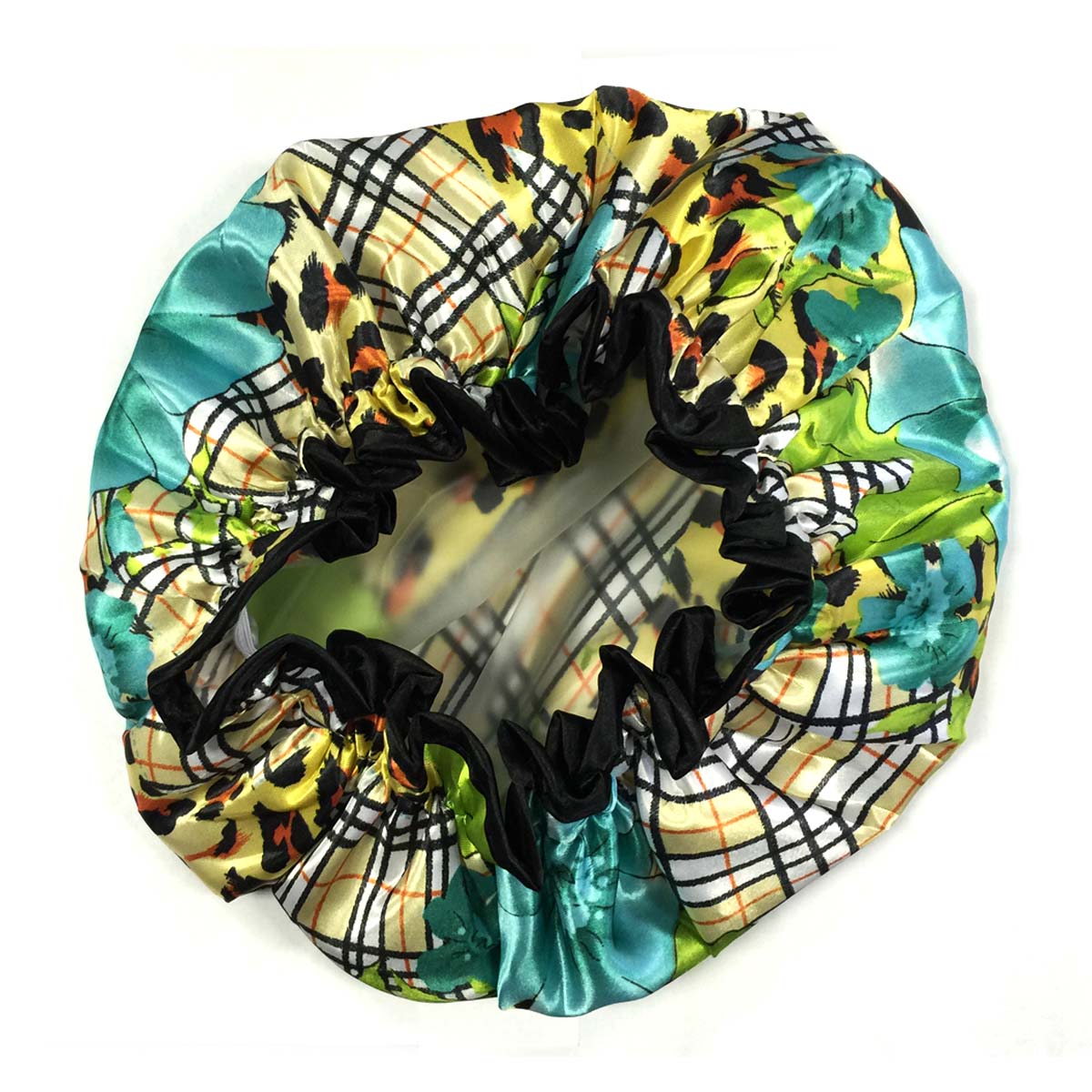 Wrapables Trendy Satin Shower Cap