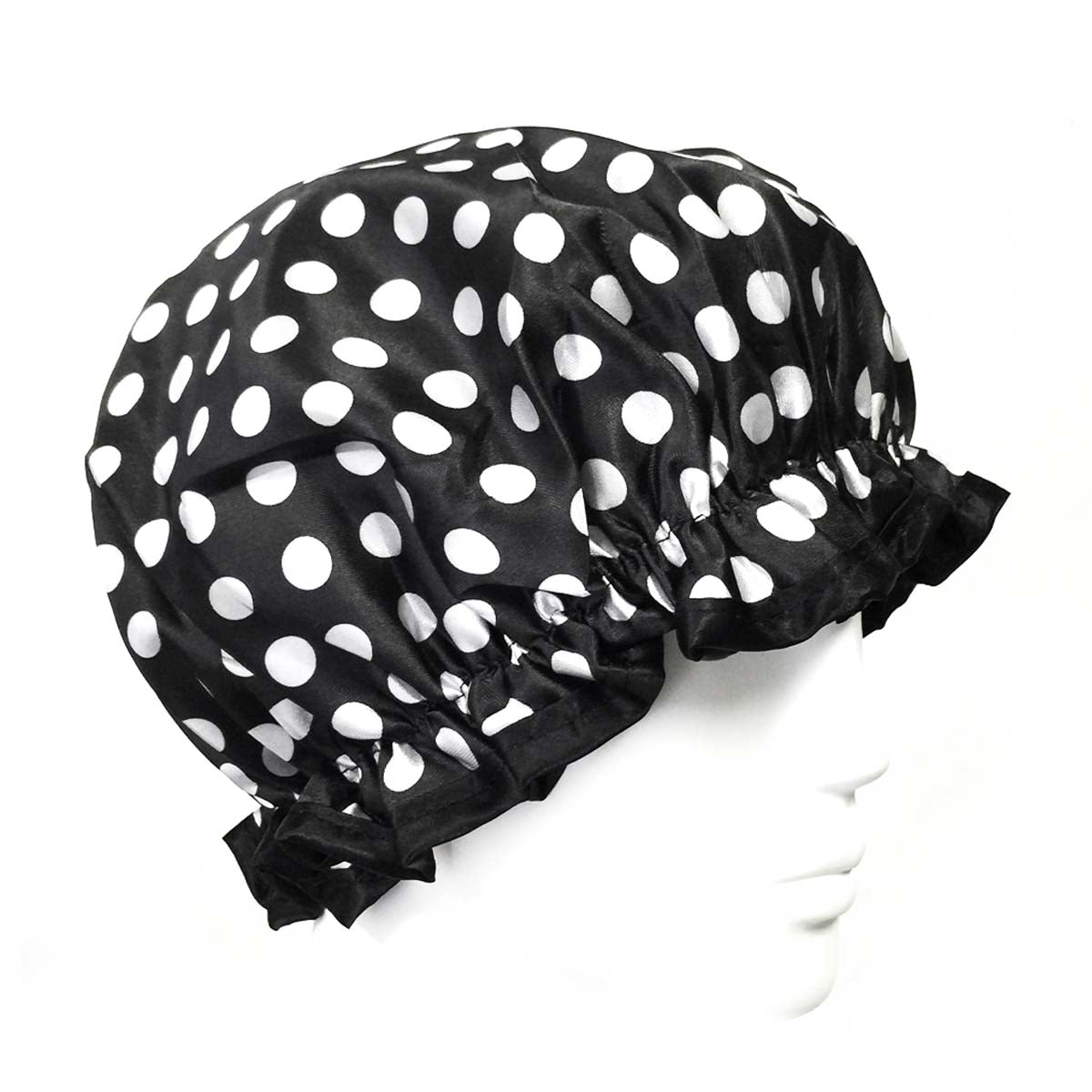 Wrapables Trendy Satin Shower Cap