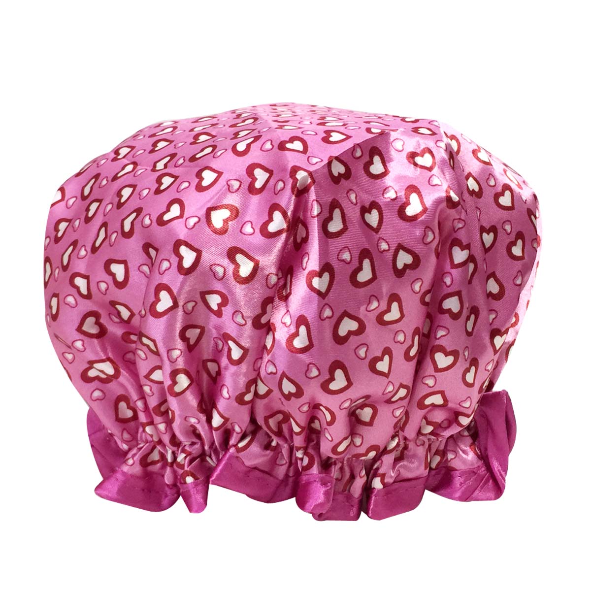 Wrapables Trendy Satin Shower Cap