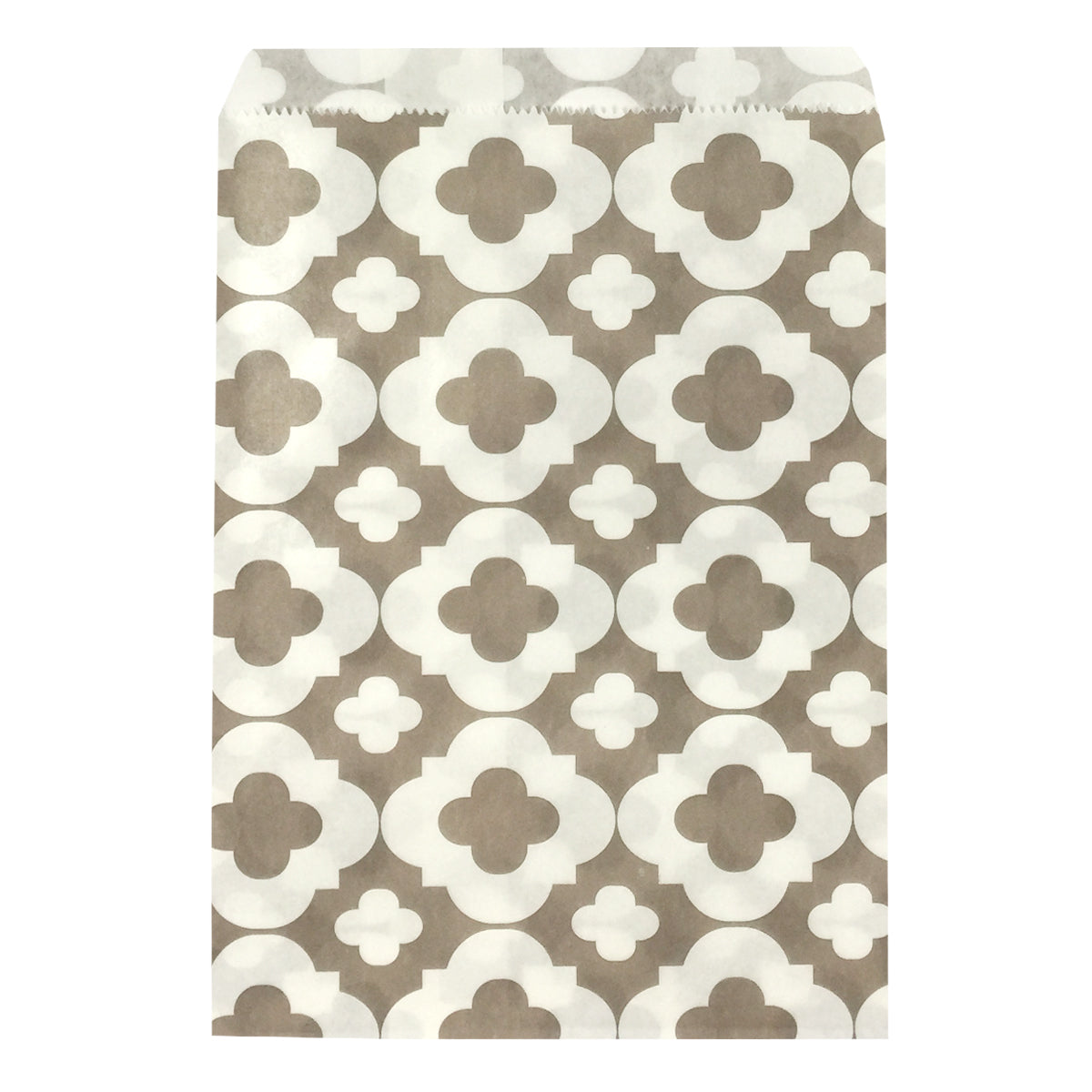 Wrapables Clover Print Party Treat Bags (25 Count)