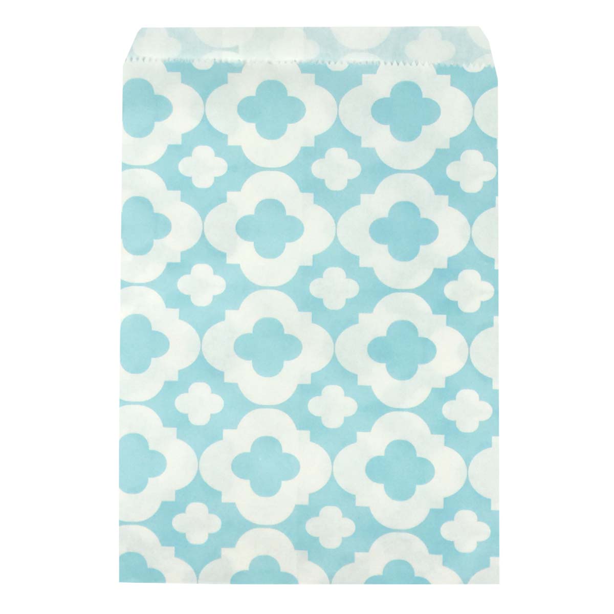 Wrapables Clover Print Party Treat Bags (25 Count)