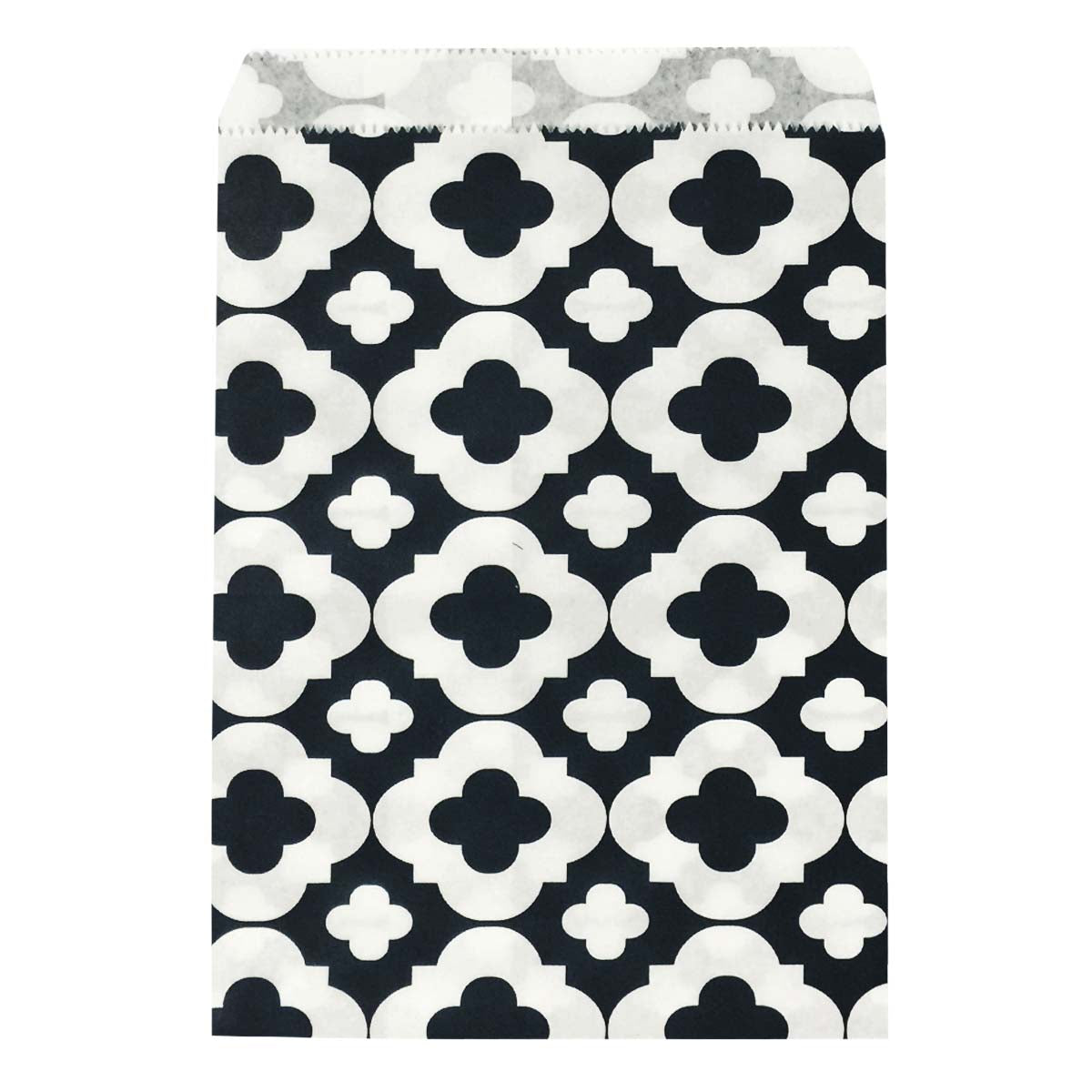 Wrapables Clover Print Party Treat Bags (25 Count)