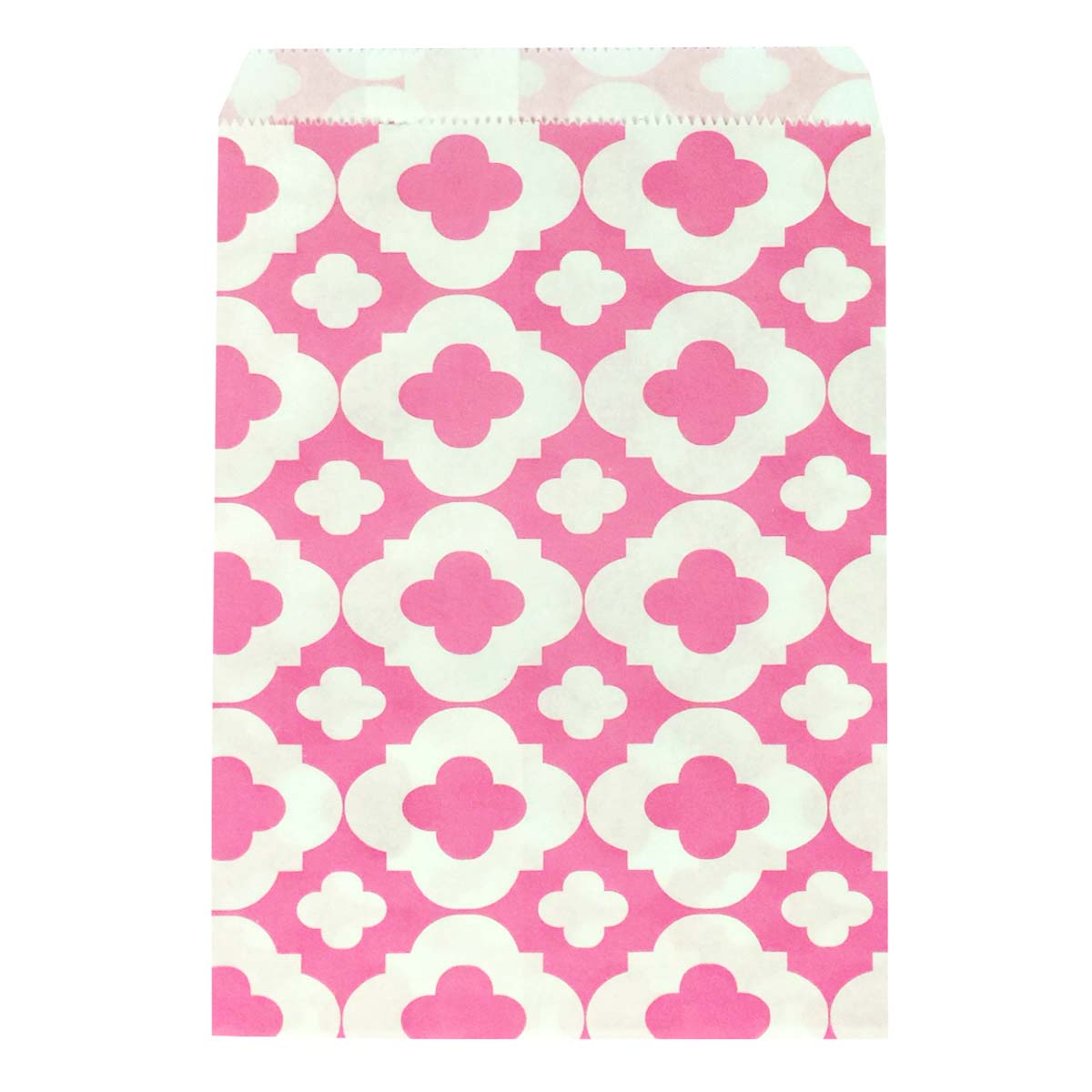 Wrapables Clover Print Party Treat Bags (25 Count)