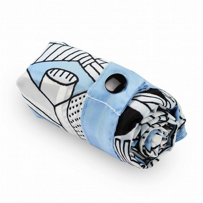 LOQI Pen Art City Reusable Shopping Bag