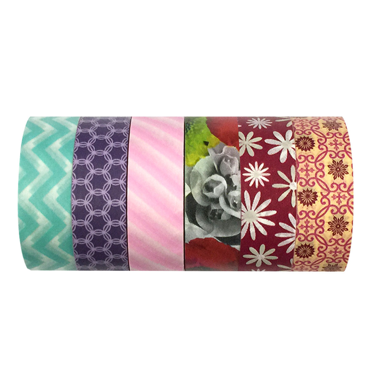 Wrapables Washi Masking Tape Collection, Premium Value Pack
