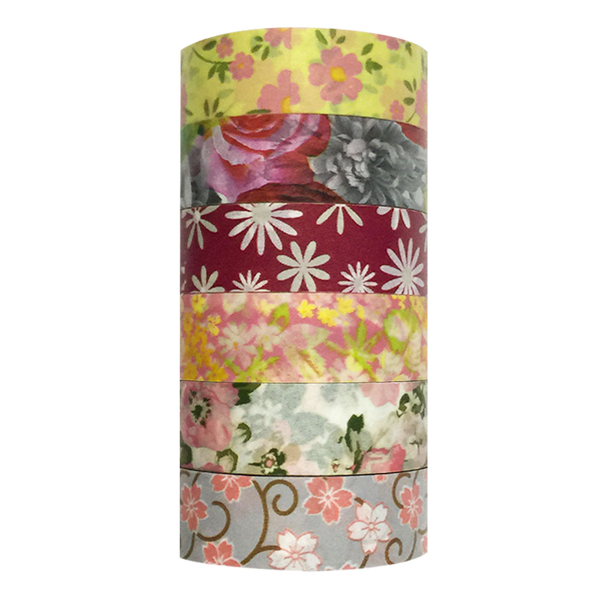 Wrapables Washi Masking Tape Collection, Premium Value Pack