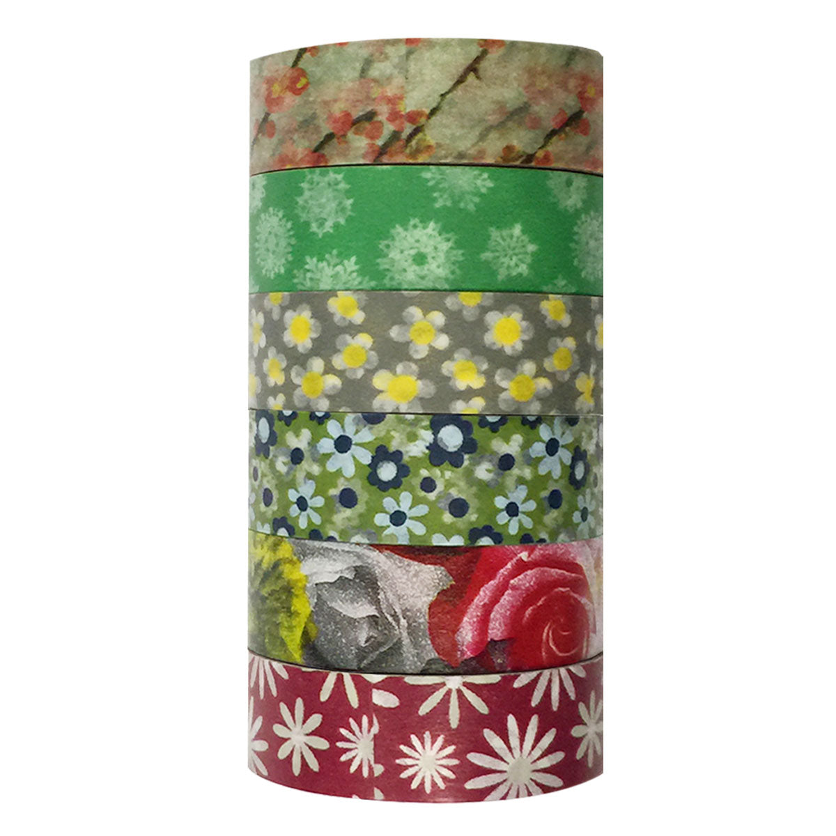 Wrapables Washi Masking Tape Collection, Premium Value Pack