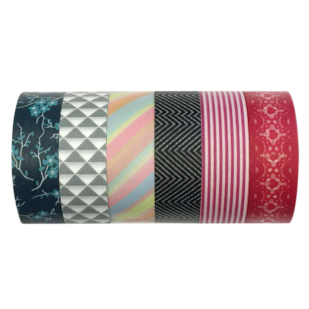 Wrapables Washi Masking Tape Collection, Premium Value Pack