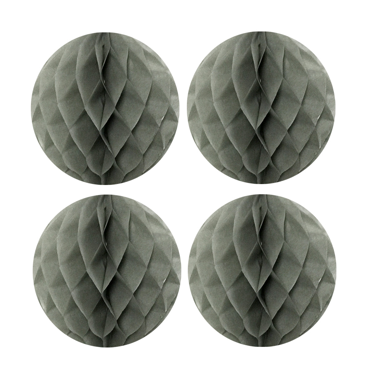 Wrapables 8" Set of 4 Tissue Honeycomb Ball Party Decorations