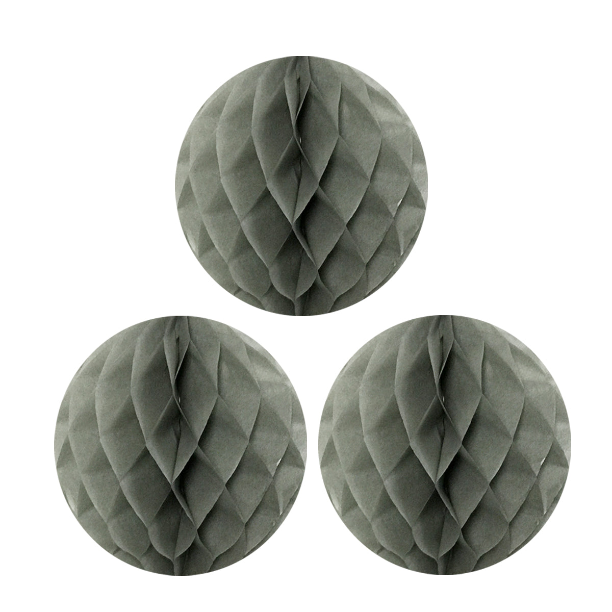 Wrapables 12" Set of 3 Tissue Honeycomb Ball Party Decorations