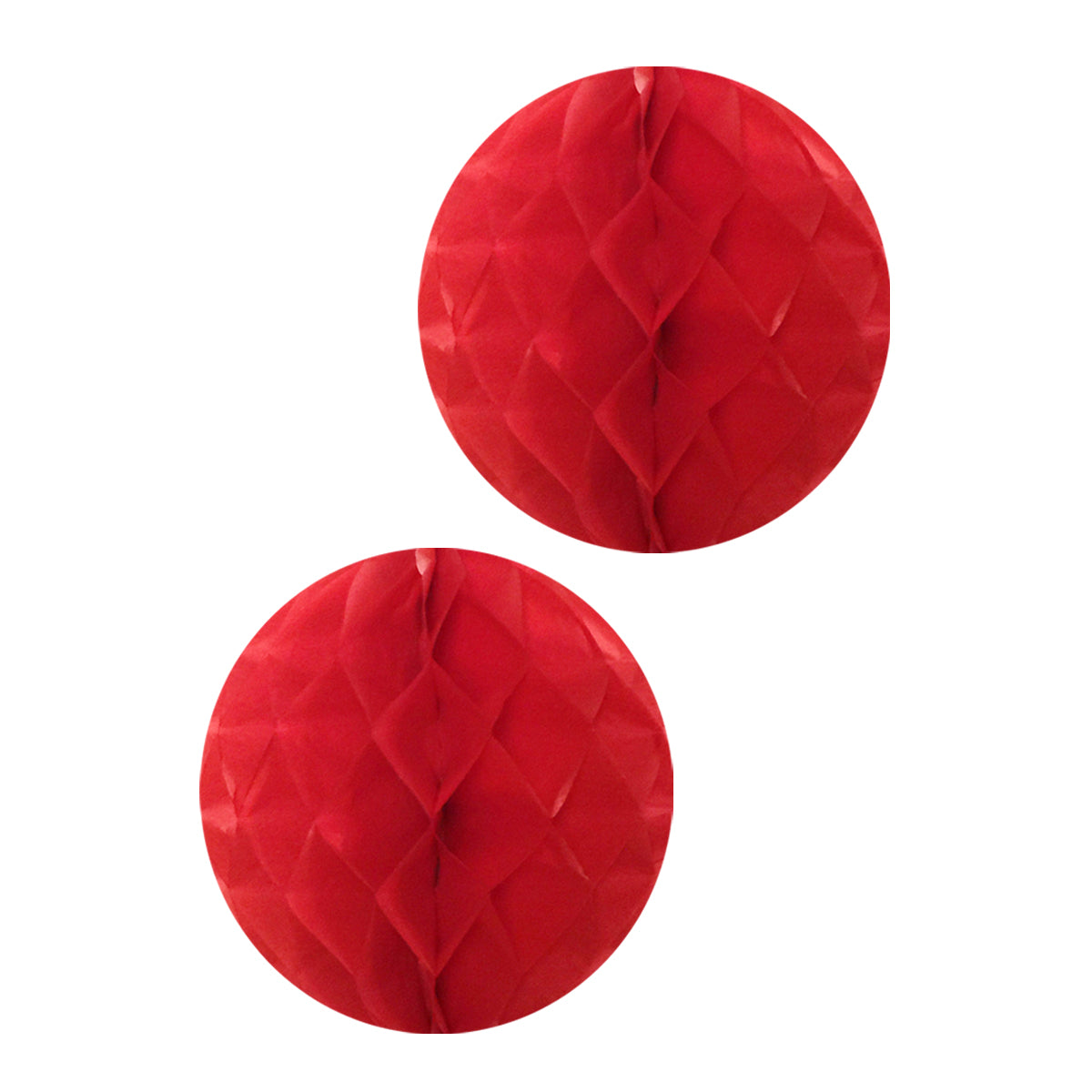Wrapables 14" Set of 2 Tissue Honeycomb Ball Party Decorations