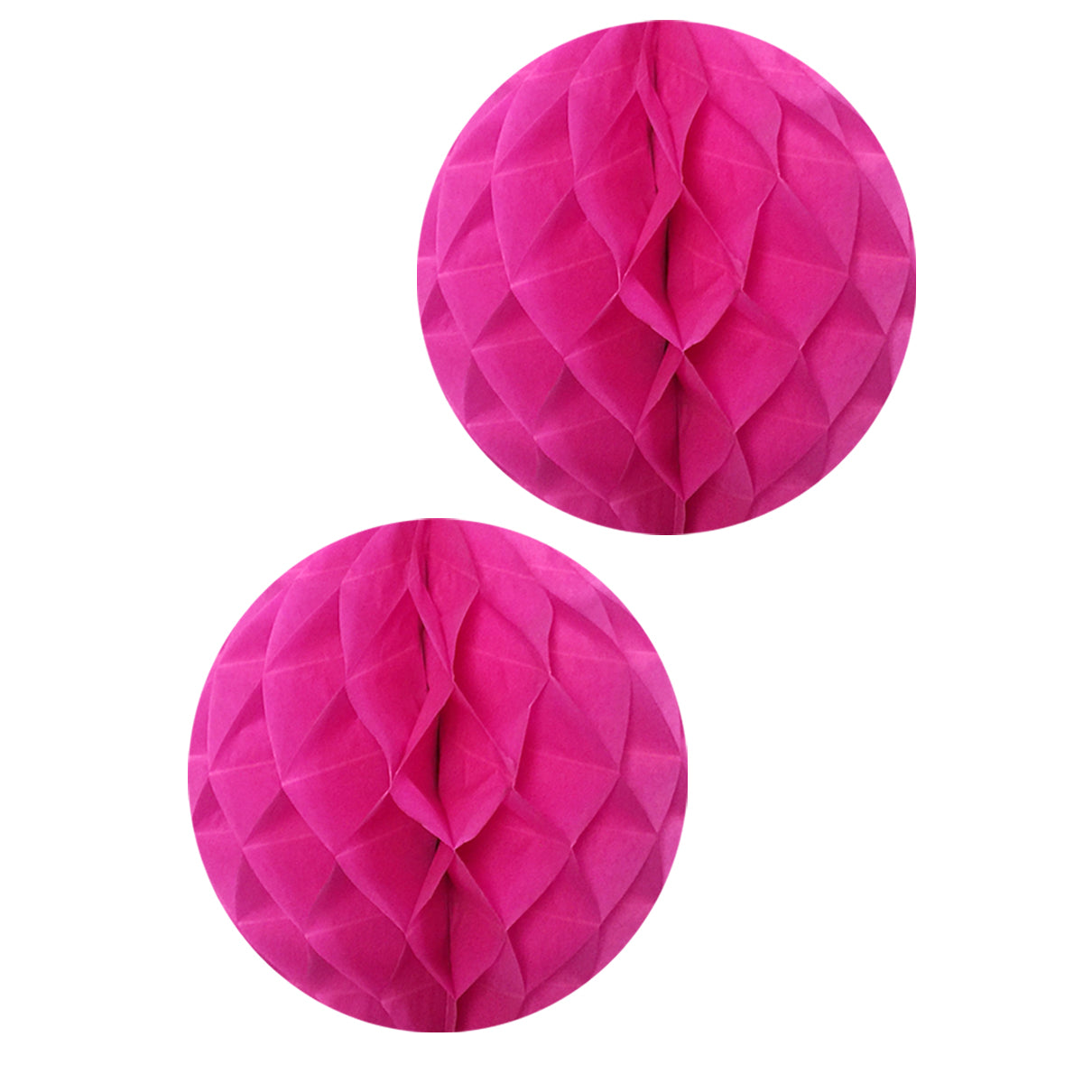 Wrapables 16" Set of 2 Tissue Honeycomb Ball Party Decorations