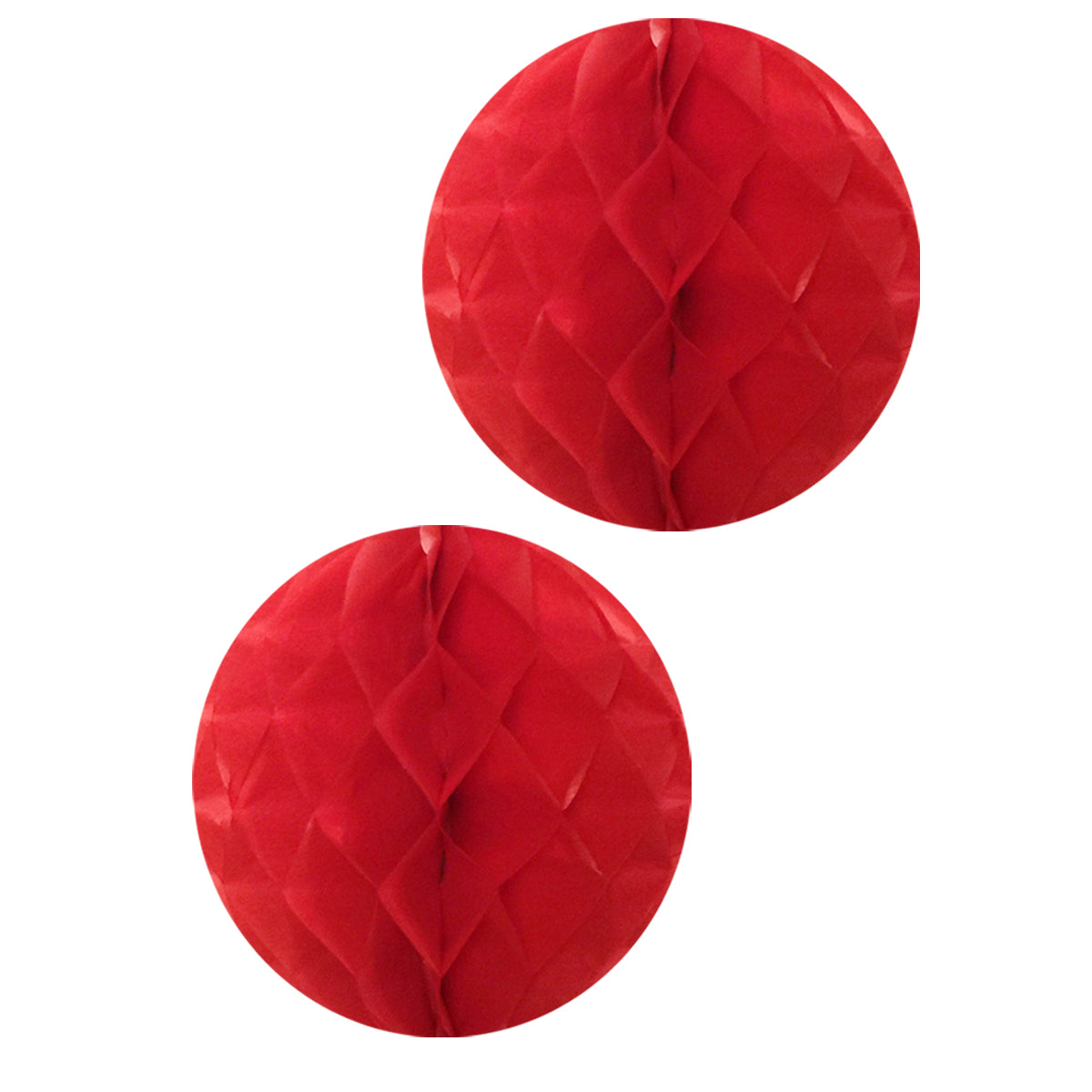 Wrapables 16" Set of 2 Tissue Honeycomb Ball Party Decorations