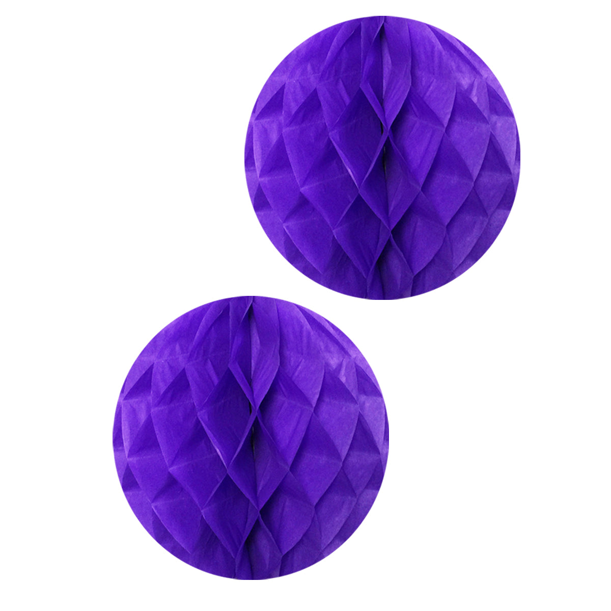 Wrapables 16" Set of 2 Tissue Honeycomb Ball Party Decorations