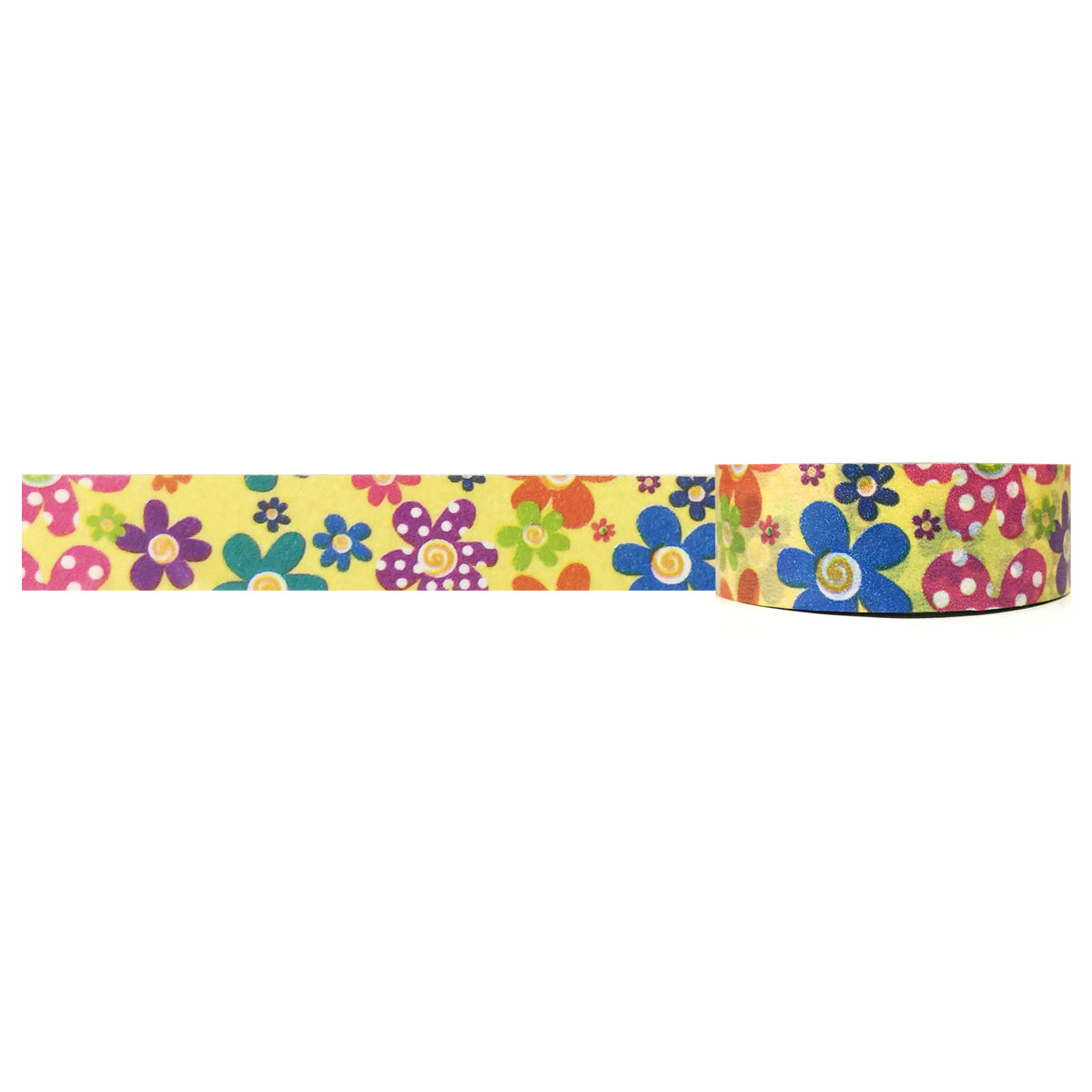Wrapables Colorful Patterns Washi Masking Tape