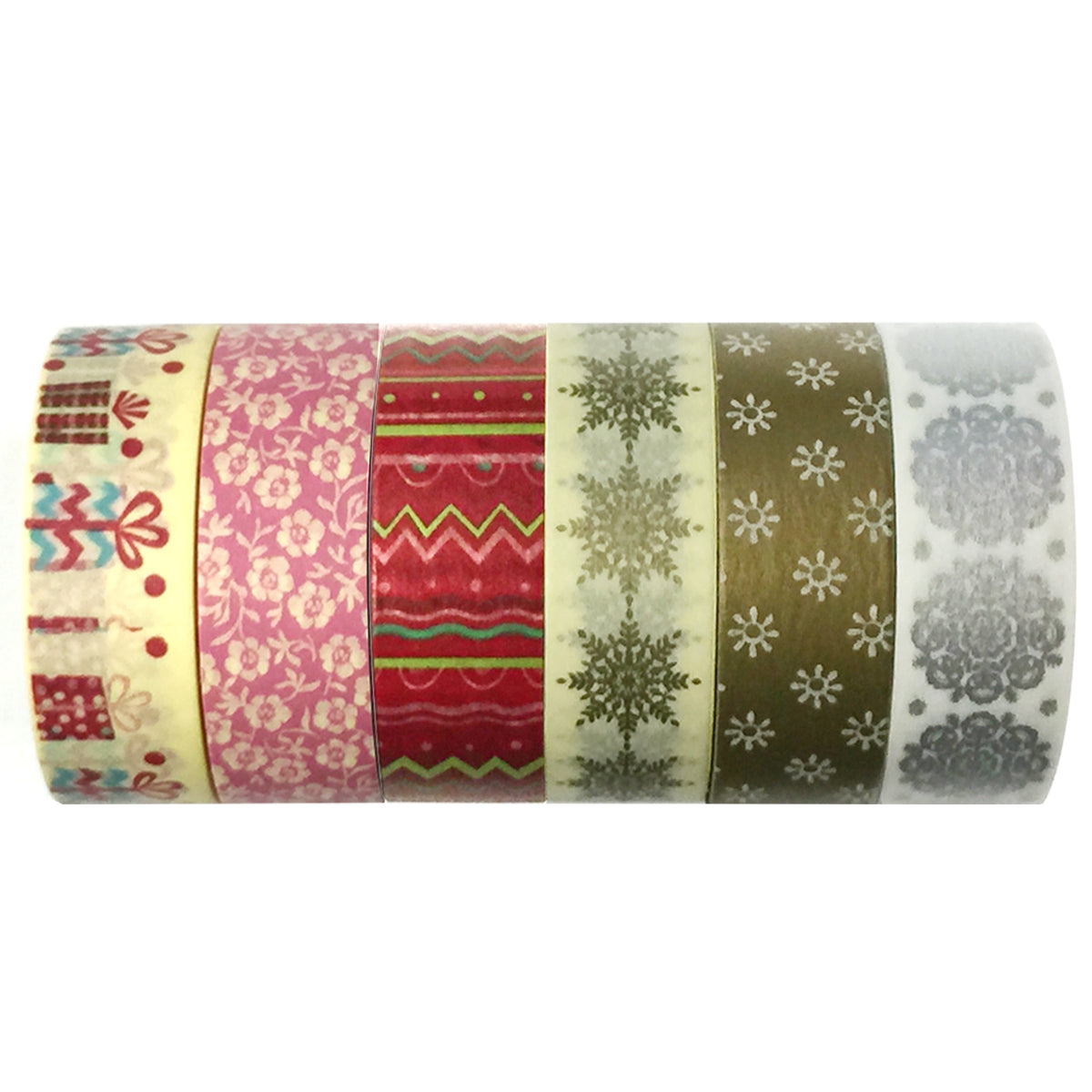 Wrapables Washi Masking Tape Collection, Premium Value Pack
